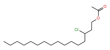 3-Chlorohexadecyl acetate